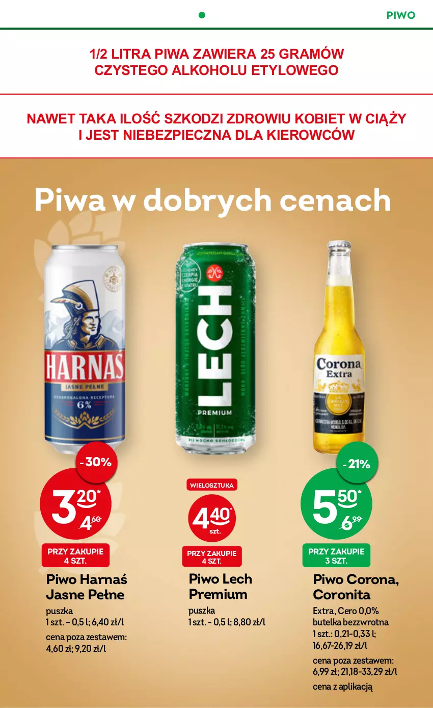 Gazetka promocyjna Żabka - ważna 07.06 do 20.06.2023 - strona 22 - produkty: Gra, Harnaś, Lech Premium, Piec, Piwa, Piwo