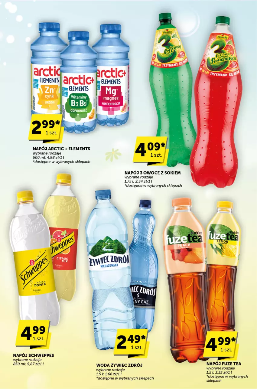 Gazetka promocyjna ABC - ważna 04.04 do 16.04.2024 - strona 30 - produkty: Napój, Owoce, Por, Rum, Schweppes, Sok, Woda