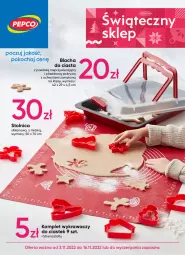 Gazetka promocyjna Pepco - Świąteczny Sklep - Pieczenie - Gazetka - ważna od 16.11 do 16.11.2022 - strona 1 - produkty: Koc, Stolnica, Stek