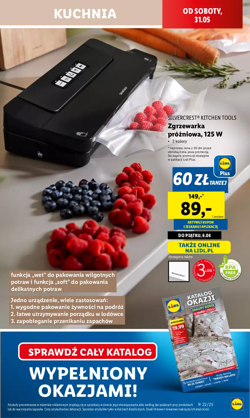 Gazetka promocyjna Lidl - GAZETKA - ważna 29.05 do 31.05.2025 - strona 17 - produkty: Bieganie, Kuchnia, LG, Por, Silvercrest, Warka