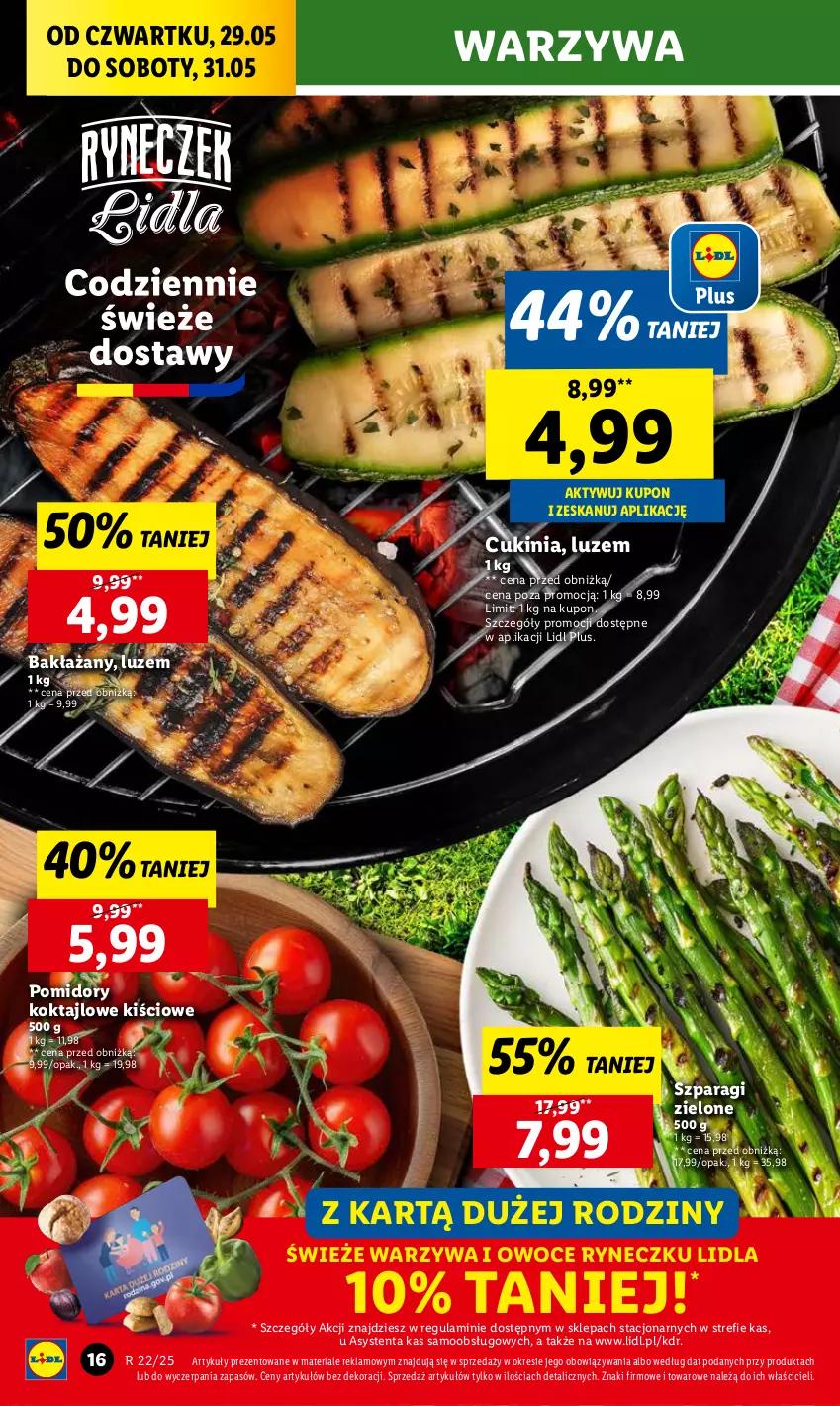 Gazetka promocyjna Lidl - GAZETKA - ważna 29.05 do 31.05.2025 - strona 20 - produkty: Owoce, Pomidory, Warzywa, Warzywa i owoce