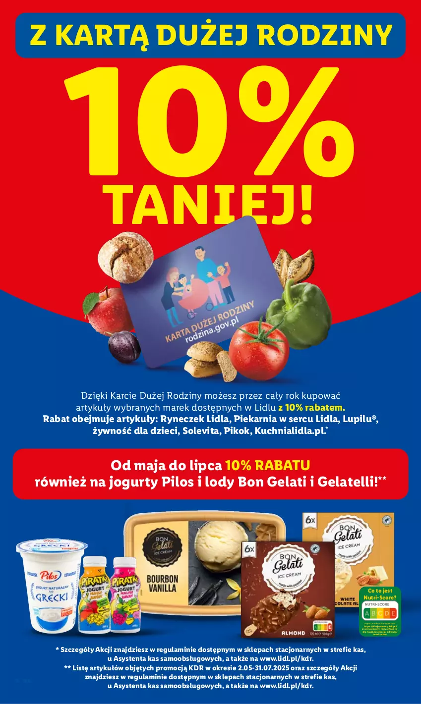 Gazetka promocyjna Lidl - GAZETKA - ważna 29.05 do 31.05.2025 - strona 32 - produkty: Dzieci, Jogurt, Kuchnia, Lody, PIKOK, Pilos, Ser, Wazon