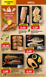 Gazetka promocyjna Lidl - GAZETKA - Gazetka - ważna od 31.05 do 31.05.2025 - strona 24 - produkty: Polędwica, Sos, Por, Miruna, Tusz, Pstrąg, Dorsz, Grill, Pstrąg łososiowy