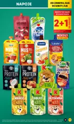 Gazetka promocyjna Lidl - GAZETKA - Gazetka - ważna od 31.05 do 31.05.2025 - strona 37 - produkty: Mus, Napoje