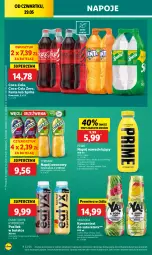 Gazetka promocyjna Lidl - GAZETKA - Gazetka - ważna od 31.05 do 31.05.2025 - strona 38 - produkty: Kawa, Kiwi, Coca-Cola, Napoje, Czekolada, Tymbark, Oshee, Fanta, Arbuz, Sprite, Mango, Napój, Mięta, Fa