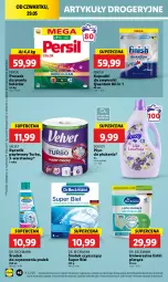 Gazetka promocyjna Lidl - GAZETKA - Gazetka - ważna od 31.05 do 31.05.2025 - strona 56 - produkty: Papier, Finish, Proszek do prania, Persil, Velvet, Płyn do płukania, Ręcznik, Zmywarki