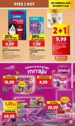 Gazetka promocyjna Lidl - GAZETKA - Gazetka - ważna od 31.05 do 31.05.2025 - strona 57 - produkty: Kurczak, Mokra karma, Gra, Ryba, Whiskas, Kaczka, Pasztet, Przysmaki, Wołowina, Sucha karma