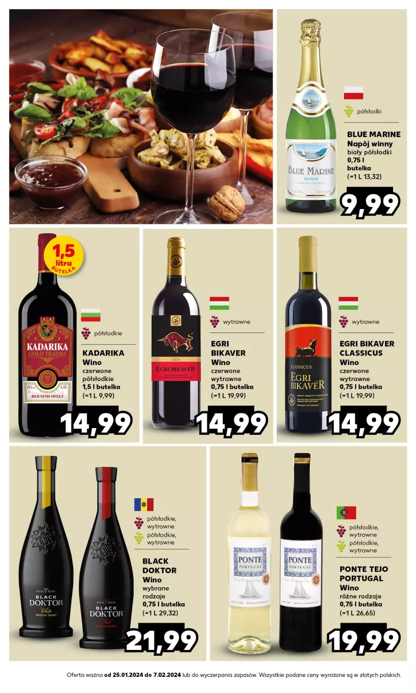 Gazetka promocyjna Kaufland - Barek Kauflandu - ważna 25.01 do 07.02.2024 - strona 14 - produkty: Lack, Napój, Por, Wino, Wino czerwone