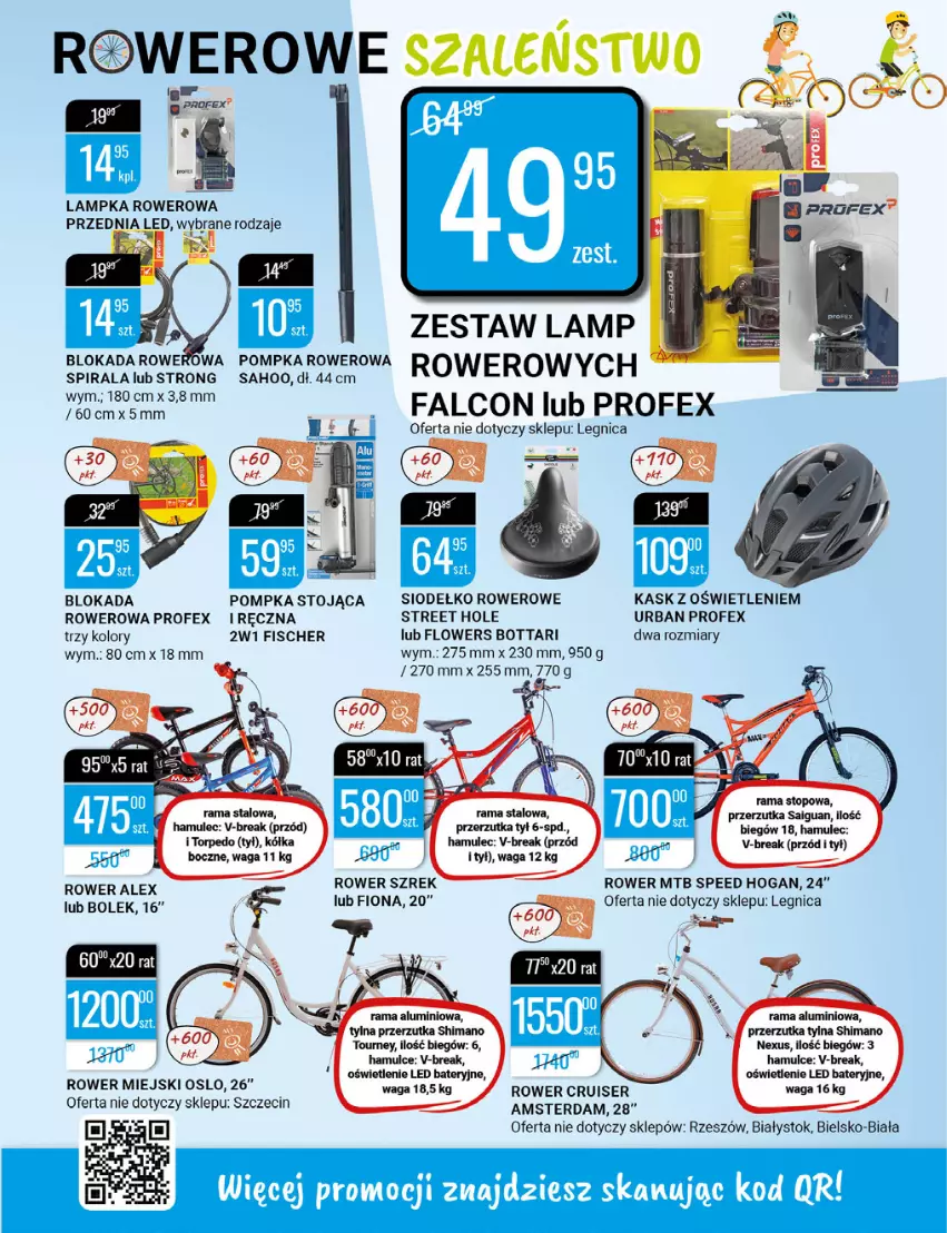 Gazetka promocyjna Bi1 - Nowalijki - ważna 09.03 do 15.03.2022 - strona 19 - produkty: Alcon, Fa, Kask, LG, Mule, Pompka, Rama, Rower, Ser, Waga