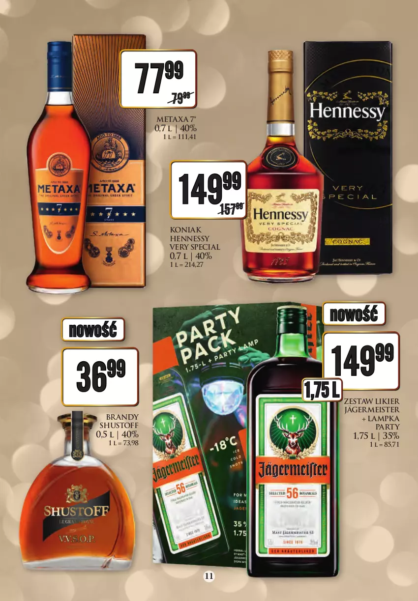 Gazetka promocyjna Dino - Gazetka - ważna 19.12 do 31.12.2022 - strona 11 - produkty: Ballantine's, Brandy, LANA, Likier, Metaxa, Mus, Napój, Por, Sport, Szklanka, Szyna, Whisky, Woda, Woda mineralna