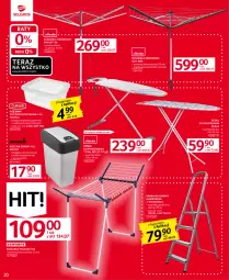 Gazetka promocyjna Selgros - Oferta przemysłowa - Gazetka - ważna od 31.05 do 31.05.2023 - strona 20 - produkty: Kosz na odpady, Top, Sok, Drabina, Asus, Deska do prasowania, Kosz, Pojemnik, Tera, Pojemnik do przechowywania, Suszarki, Suszarka