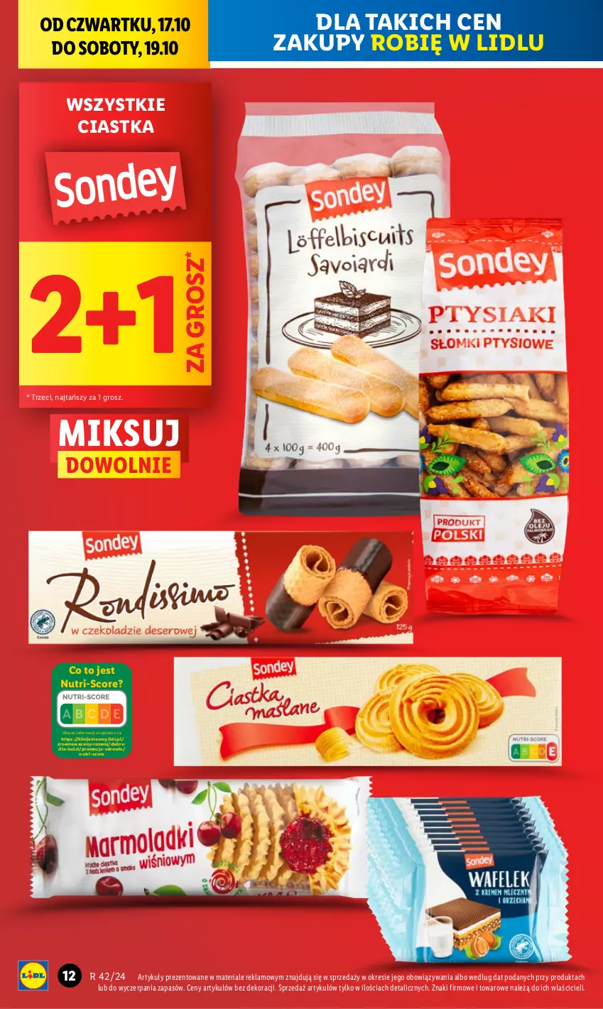 Gazetka promocyjna Lidl - GAZETKA - ważna 17.10 do 19.10.2024 - strona 12 - produkty: Ciastka, Wazon