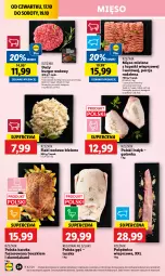 Gazetka promocyjna Lidl - GAZETKA - Gazetka - ważna od 19.10 do 19.10.2024 - strona 30 - produkty: Piec, Polędwica, Mięso mielone, Mięso mielone z łopatki wieprzowej, Por, Kaczka, Kaczka faszerowana, Tusz, Burger, Flaki, Flaki wołowe, Mięso, Fa