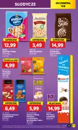 Gazetka promocyjna Lidl - GAZETKA - Gazetka - ważna od 19.10 do 19.10.2024 - strona 37 - produkty: Ciastka, Karp, Wafle, Czekolada mleczna, Czekolada, Biszkopty, Kinder, Kokos