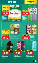 Gazetka promocyjna Lidl - GAZETKA - Gazetka - ważna od 19.10 do 19.10.2024 - strona 41 - produkty: Sok, Por, Mus, Gin, Napój energetyczny, Kolendra, Red Bull, Morela, Ogórek, Ananas, Kawa, Napoje, Muszynianka, Napój gazowany, Smoothie, Woda mineralna, Kubuś, Woda, Mango, Napój, Magnez, Fa