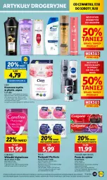 Gazetka promocyjna Lidl - GAZETKA - Gazetka - ważna od 19.10 do 19.10.2024 - strona 51 - produkty: Mydło w płynie, Róża, Bell, Dezodorant, Pasta do zębów, Perfecta, Wełna, Miód, Podpaski, Carefree, Bella, Mydło, Colgate, Wkładki, Nivea, Mleko, LG