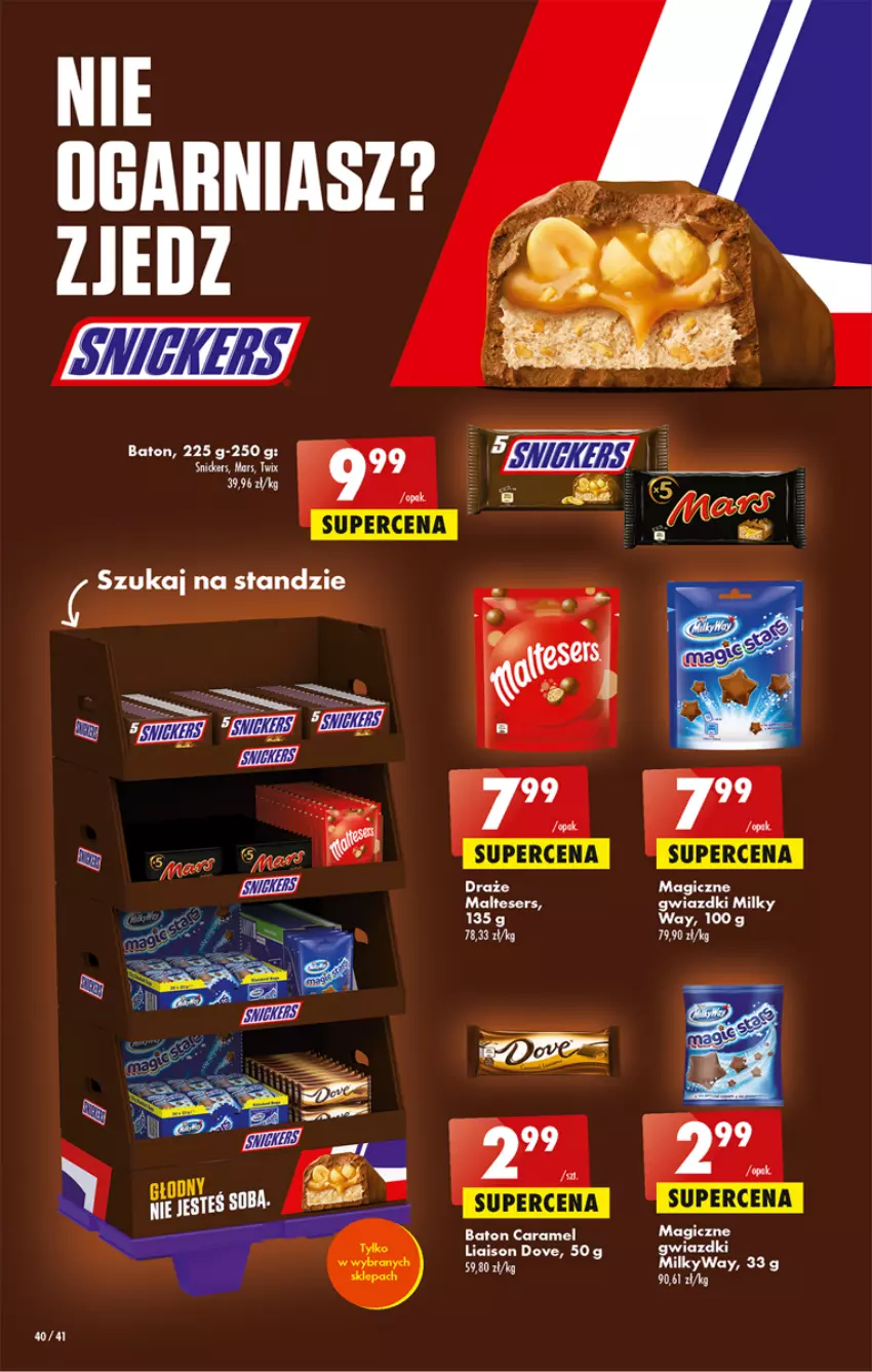 Gazetka promocyjna Biedronka - ważna 16.02 do 22.02.2023 - strona 40 - produkty: Baton, Dove, Mars, Ser, Twix