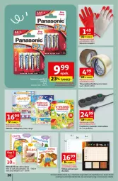 Gazetka promocyjna Auchan - Gazetka Korzyści na lato Hipermarket Auchan - Gazetka - ważna od 05.07 do 05.07.2023 - strona 28 - produkty: Gra, Klej, Panasonic, Rękawice, Tonik, Taśma pakowa, Dzieci, Skrzat