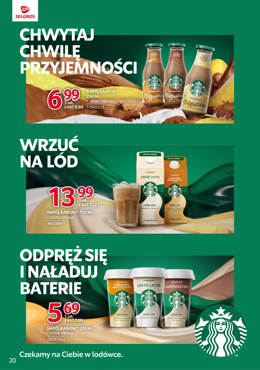 Gazetka promocyjna Selgros - Katalog Markowe Produkty - ważna 18.05 do 01.06.2023 - strona 20 - produkty: Napój