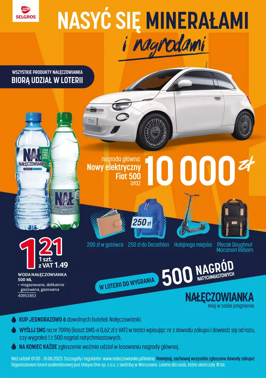 Gazetka promocyjna Selgros - Katalog Markowe Produkty - ważna 18.05 do 01.06.2023 - strona 4 - produkty: Nałęczowianka, Woda