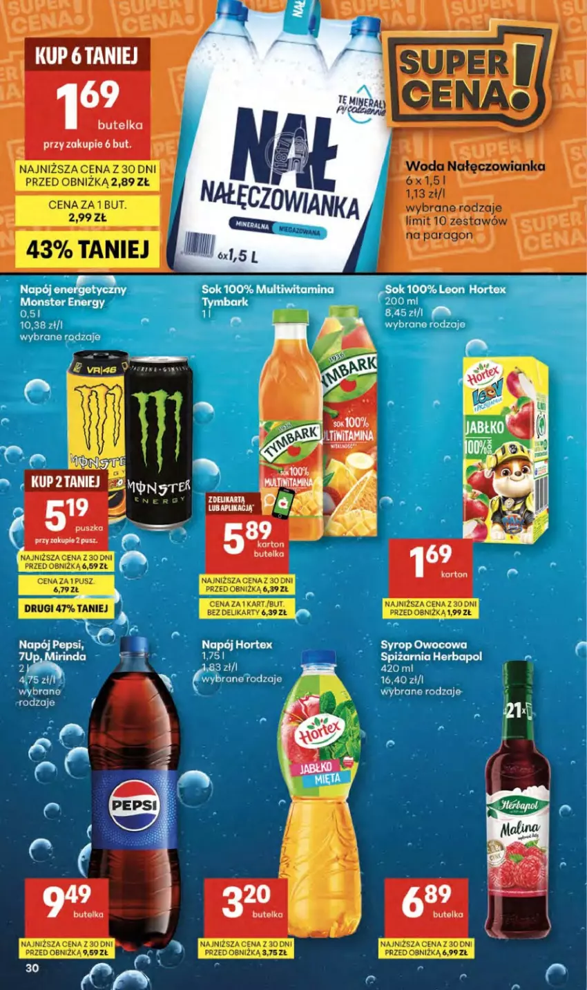 Gazetka promocyjna Delikatesy Centrum - Franczyza DC20 Czwartek - ważna 14.05 do 20.05.2026 - strona 30 - produkty: 7up, Mirinda