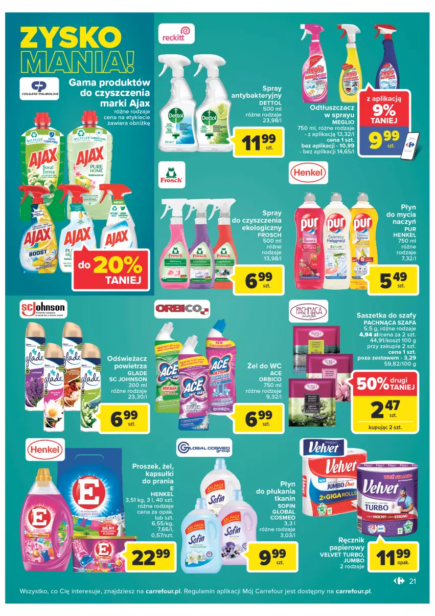 Gazetka promocyjna Carrefour - Gazetka Carrefour - ważna 08.02 do 28.02.2022 - strona 21 - produkty: Colgate, LG, Palmolive, Pur