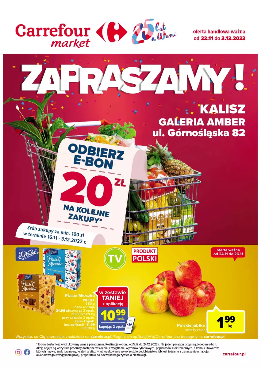 Gazetka promocyjna Carrefour - Gazetka Zyskoferty - ważna 22.11 do 03.12.2022 - strona 1 - produkty: Gra, Papier, Piwa