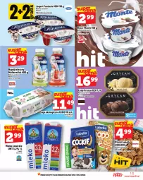 Gazetka promocyjna Topaz - Gazetka - Gazetka - ważna od 29.10 do 29.10.2025 - strona 13 - produkty: Lubella, Top, Gry, Danone, Bell, Jaja, Jogurt, Lody, Napój mleczny, Fanta, Bella, Kasia, Napój, Monte, Mleko, Fa