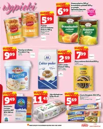 Gazetka promocyjna Topaz - Gazetka - Gazetka - ważna od 29.10 do 29.10.2025 - strona 19 - produkty: Top, Ser, Cukier puder, Twaróg, Cukier, Jaja, Masa krówkowa, Ananas, Diamant, Puder, Syrop, Brzoskwinie, Delecta, Bakalland