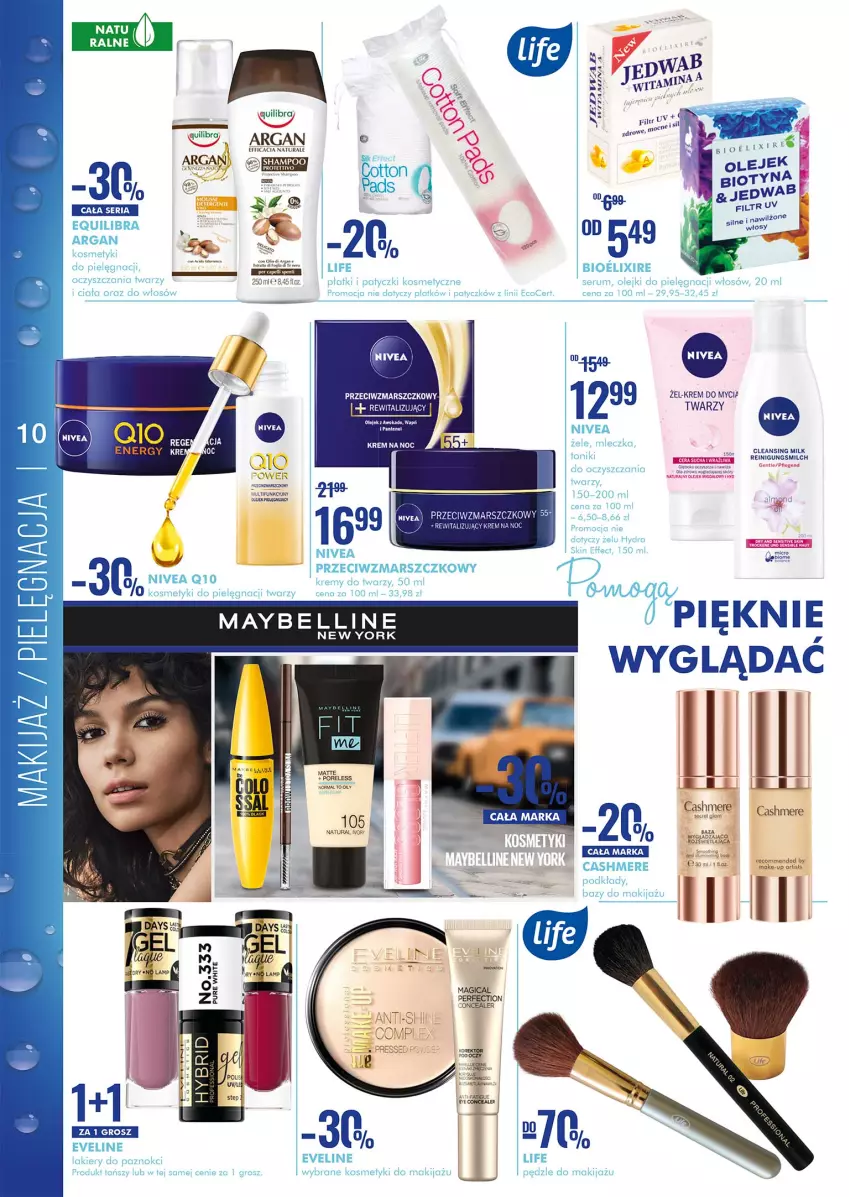 Gazetka promocyjna Super Pharm - Gazetka - ważna 21.03 do 06.04.2022 - strona 10 - produkty: Bell, Fa, Goal, Mars, Maybelline, Pur