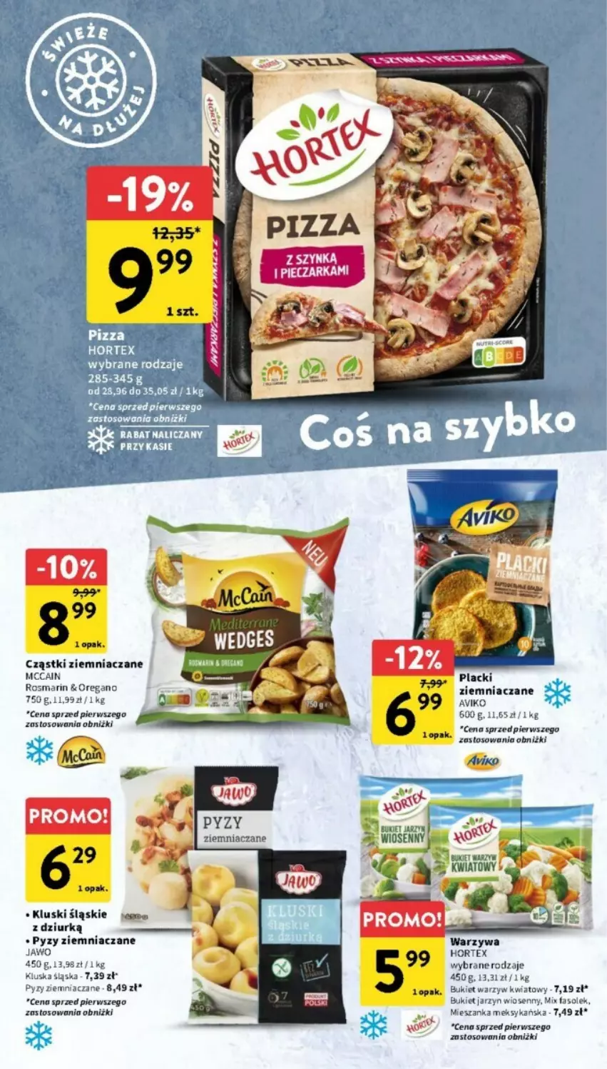 Gazetka promocyjna Intermarche - ważna 19.10 do 25.10.2023 - strona 17 - produkty: Bukiet, Fa, Hortex, Lack, McCain, Warzywa