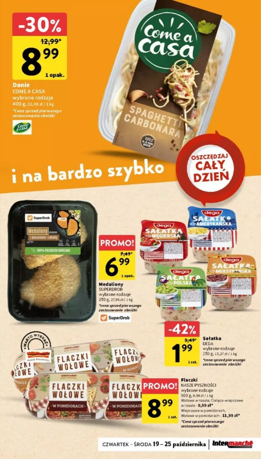 Gazetka promocyjna Intermarche - ważna 19.10 do 25.10.2023 - strona 18 - produkty: Dega, Lion, Sałat, Sałatka