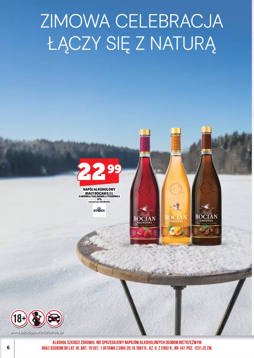 Gazetka promocyjna Topaz - Gazetka - ważna 01.12 do 13.12.2025 - strona 6 - produkty: Biały Bocian, Fa, Napój