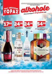 Gazetka promocyjna Topaz - Gazetka - Gazetka - ważna od 13.12 do 13.12.2025 - strona 1 - produkty: Top, Mus, Soplica, Wódka, Whisky, Ballantine's, Napój
