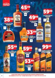 Gazetka promocyjna Topaz - Gazetka - Gazetka - ważna od 13.12 do 13.12.2025 - strona 8 - produkty: Top, Gin, Gra, Finish, Whiskey, Johnnie Walker, Lack, Whisky, Brandy
