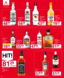 Gazetka promocyjna Selgros - Oferta spożywcza - Gazetka - ważna od 09.08 do 09.08.2023 - strona 22 - produkty: Rum, Gin, Gra, Whiskey, Soplica, Tequila, Bacardi, Malibu, Whisky, Likier, Aperol