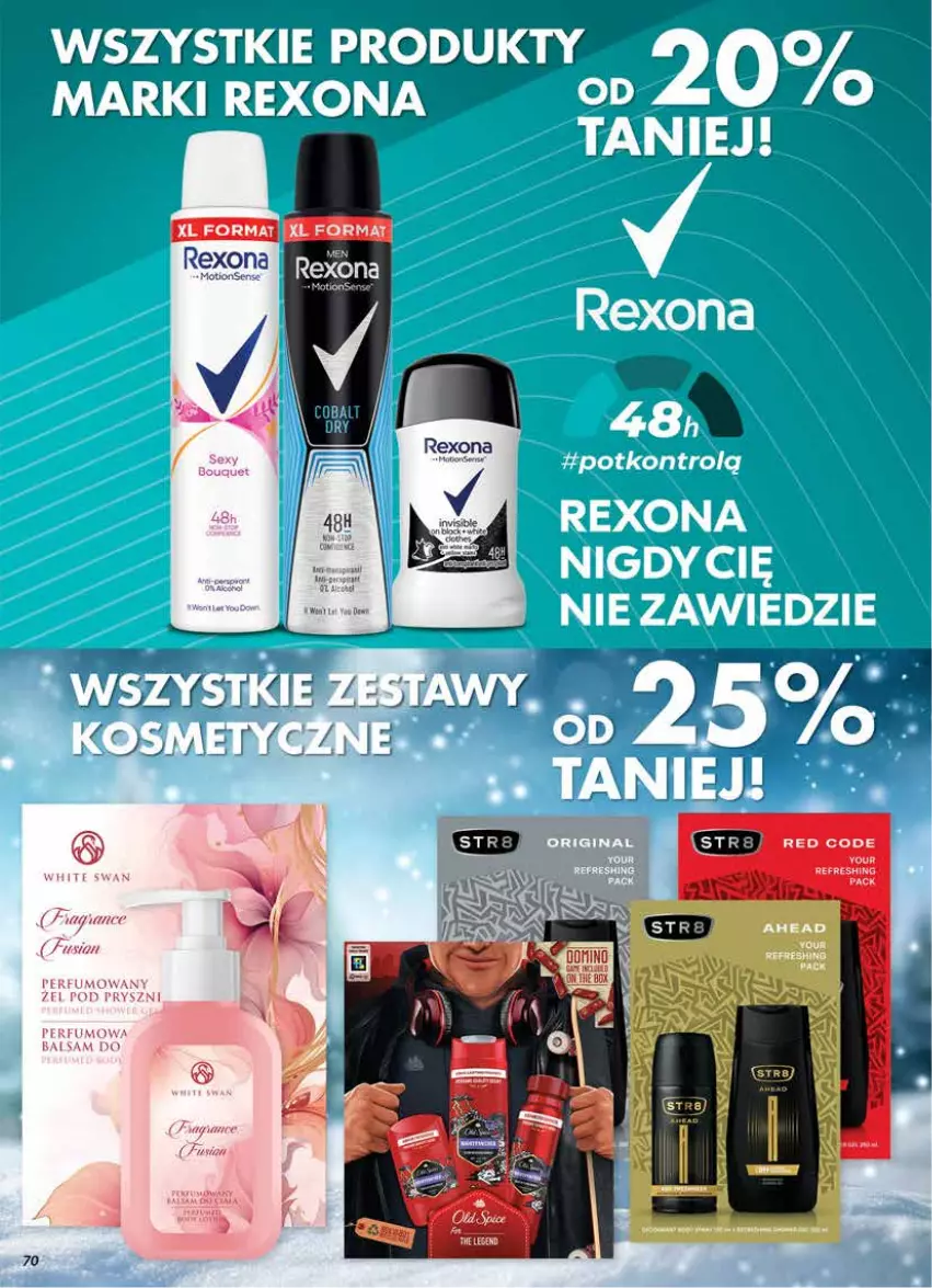 Gazetka promocyjna Dino - Gazetka 51 / 2024 - ważna 18.12 do 24.12.2024 - strona 70 - produkty: Perfum, Rexona