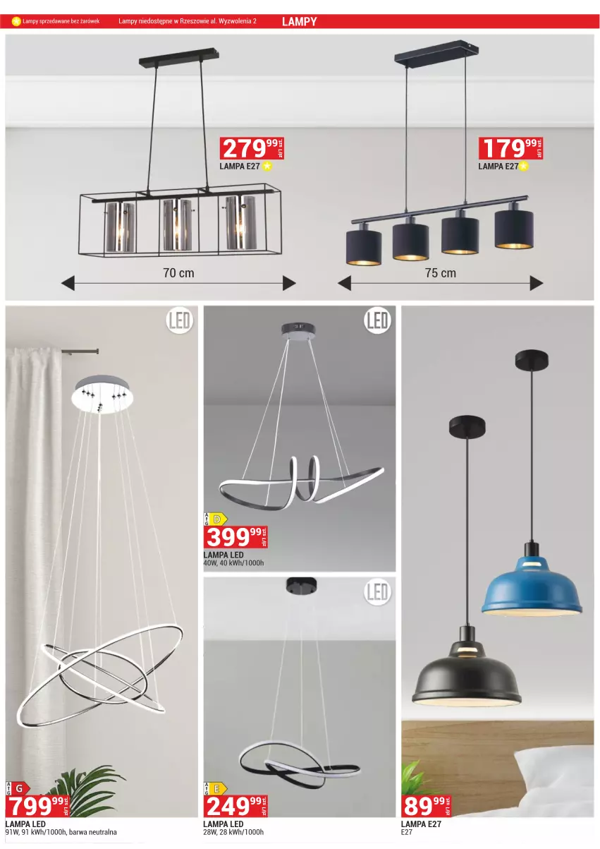 Gazetka promocyjna Merkury Market - ważna 02.11 do 30.11.2023 - strona 2 - produkty: Lampa, Lampa LED