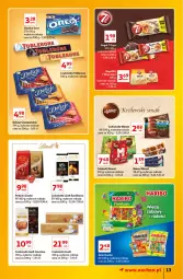 Gazetka promocyjna Auchan - Znane Lubiane Marki Hipermarkety - Gazetka - ważna od 08.06 do 08.06.2022 - strona 13 - produkty: Ciastka, Toblerone, Cukier, Królewski, Lindor, Wawel, 7 Days, Rogal, Czekolada, Delicje, Baton, Cukierki, Haribo, Oreo, Lindt