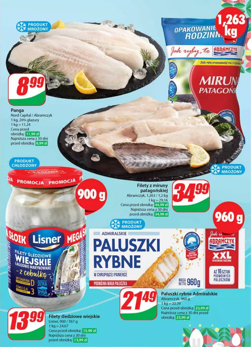 Gazetka promocyjna Dino - Gazetka 13 / 2024 - ważna 27.03 do 02.04.2024 - strona 33 - produkty: Lazur, Lisner, Paluszki rybne, Panga, Tago