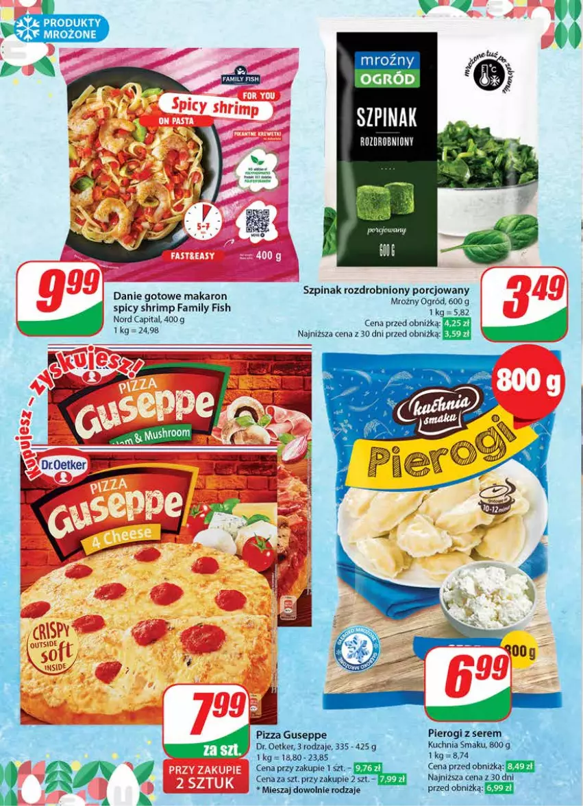 Gazetka promocyjna Dino - Gazetka 13 / 2024 - ważna 27.03 do 02.04.2024 - strona 36 - produkty: Danie gotowe, Fa, LG, Makaron, Ogród, Pierogi, Pizza, Por, Ser, Szpinak