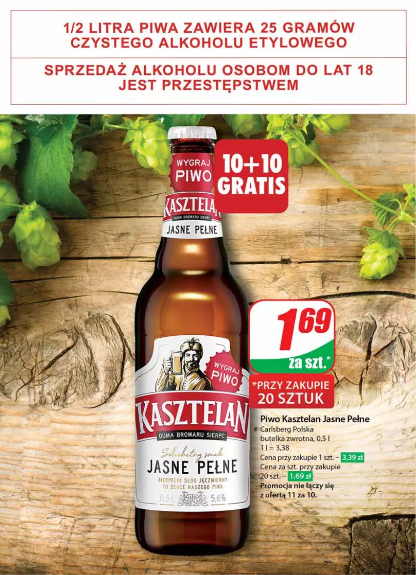 Gazetka promocyjna Dino - Gazetka 13 / 2024 - ważna 27.03 do 02.04.2024 - strona 50 - produkty: Carlsberg, Kasztelan, Piwo