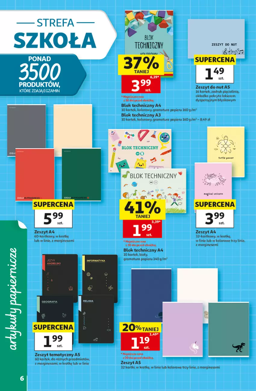 Gazetka promocyjna Auchan - Gazetka 30 Lat Hipermarket Auchan - ważna 23.07 do 29.07.2026 - strona 6 - produkty: Fa, Gin, Gra, Lakier, Papier, Rama