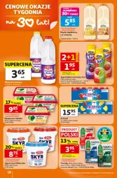 Gazetka promocyjna Auchan - Gazetka 30 Lat Hipermarket Auchan - Gazetka - ważna od 29.07 do 29.07.2026 - strona 18 - produkty: Isla, Twaróg, Jogurt, Mlekovita, Actimel, Optima, Margaryna, Napój, Jogurt pitny, Mleko