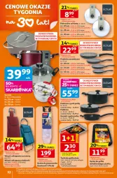 Gazetka promocyjna Auchan - Gazetka 30 Lat Hipermarket Auchan - Gazetka - ważna od 29.07 do 29.07.2026 - strona 32 - produkty: Pokrywka szklana, Deska do prasowania, Garnek, LANA, Vileda, Wózek, Patelnia ceramiczna, Patelnia, Grill