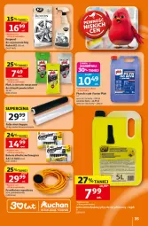 Gazetka promocyjna Auchan - Gazetka 30 Lat Hipermarket Auchan - Gazetka - ważna od 29.07 do 29.07.2026 - strona 35 - produkty: Sos, Por, Gry, Energizer, LANA, Baterie alkaliczne, Moda, Preparat do czyszczenia, Płyn do szyb, LG, K2, Fa