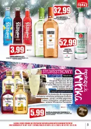 Gazetka promocyjna Topaz - Gazetka - Gazetka - ważna od 31.12 do 31.12.2022 - strona 5 - produkty: Winiarnia Zamojska, Gin, Kiwi, Syrop, Krupnik, Wino, Napój