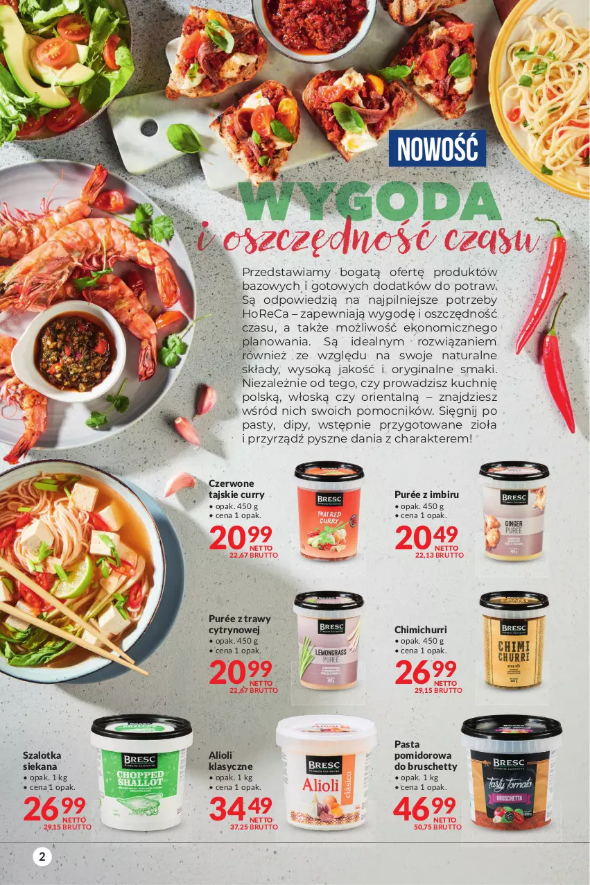 Gazetka promocyjna Makro - [Oferta promocyjna] Artykuły spożywcze i przemysłowe - ważna 22.03 do 04.04.2022 - strona 2 - produkty: Gin, Imbir, Pur, Sok, Szal