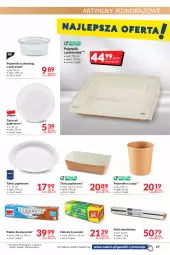 Gazetka promocyjna Makro - [Oferta promocyjna] Artykuły spożywcze i przemysłowe - Gazetka - ważna od 04.04 do 04.04.2022 - strona 19 - produkty: Piec, Papier, Pojemnik z pokrywką, Pojemnik, Dres, Talerzyk, Talerz, Talerz papierowy, Papier do pieczenia, Waga, Folia aluminiowa