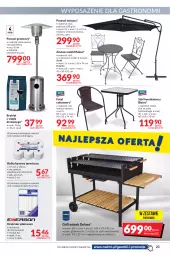 Gazetka promocyjna Makro - [Oferta promocyjna] Artykuły spożywcze i przemysłowe - Gazetka - ważna od 04.04 do 04.04.2022 - strona 23 - produkty: Sok, Mus, Stolik, Stół, Parasol, Wózek, Rolka kasowa, Krzesło, Fotel, Pokrowiec, Grill